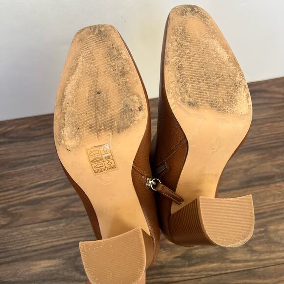 Missguided Brown Heel Ankle Boots - Picture 4 of 7